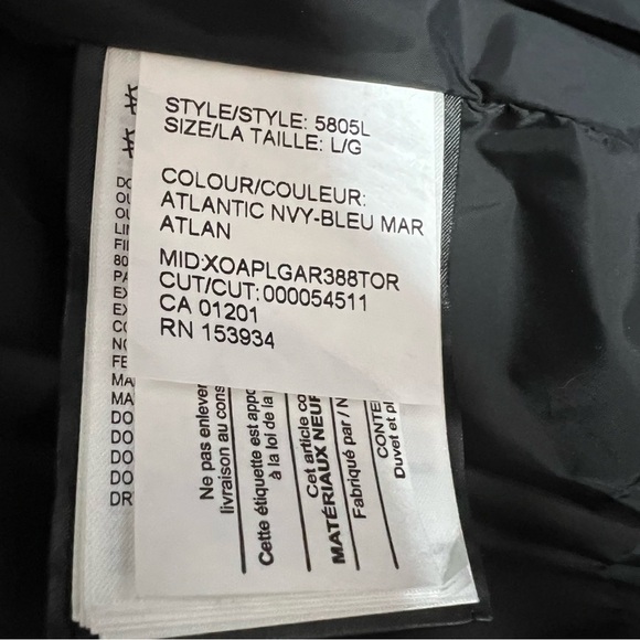 Canada Goose Deep Cove Bomber Navy size L - Picture 10 of 13